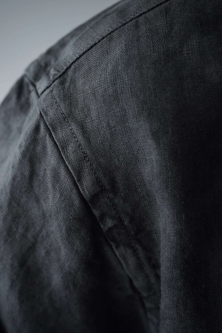 244SH08 Natural Dyed Linen / The Shirts,SUMI, medium image number 17