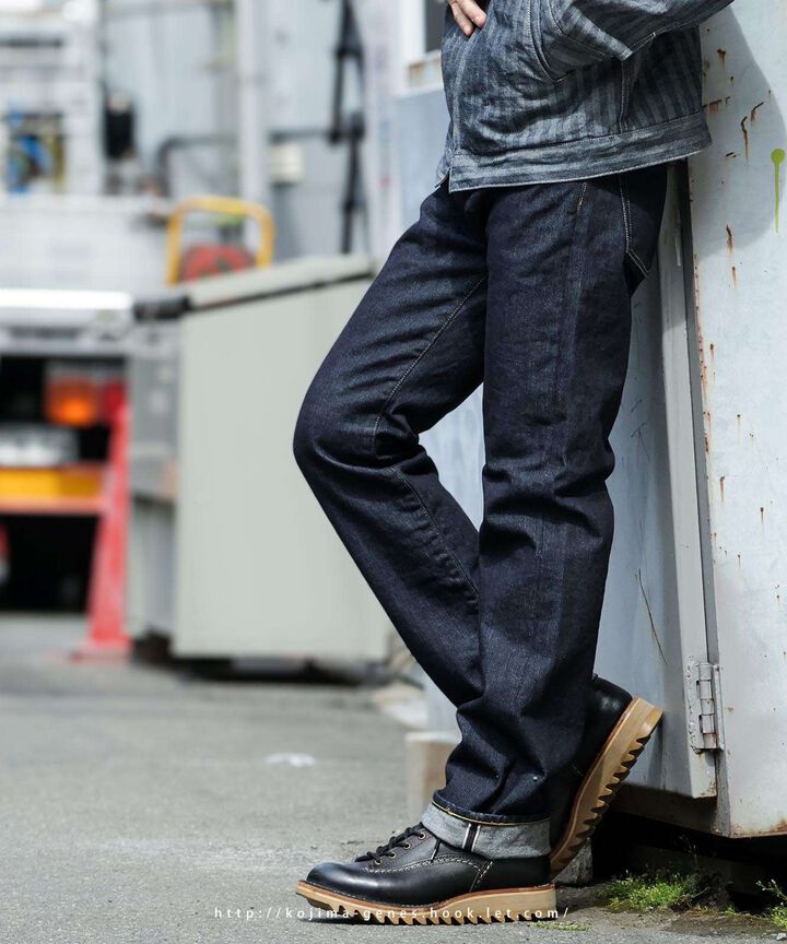 RNB-1402 17oz Left Hand Twill Selvedge Slim Straight,, medium