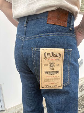 ONI271-OFBD 13.7oz Old Fade Blue Denim Just Right Straight,, small image number 4