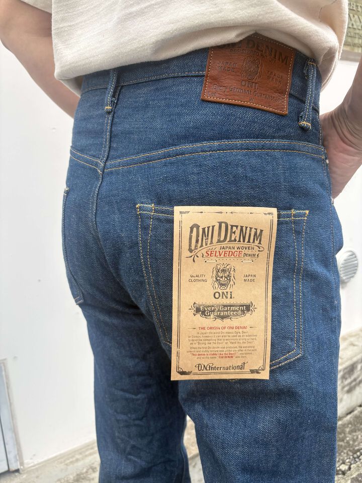 ONI271-OFBD 13.7oz Old Fade Blue Denim Just Right Straight,, medium image number 4