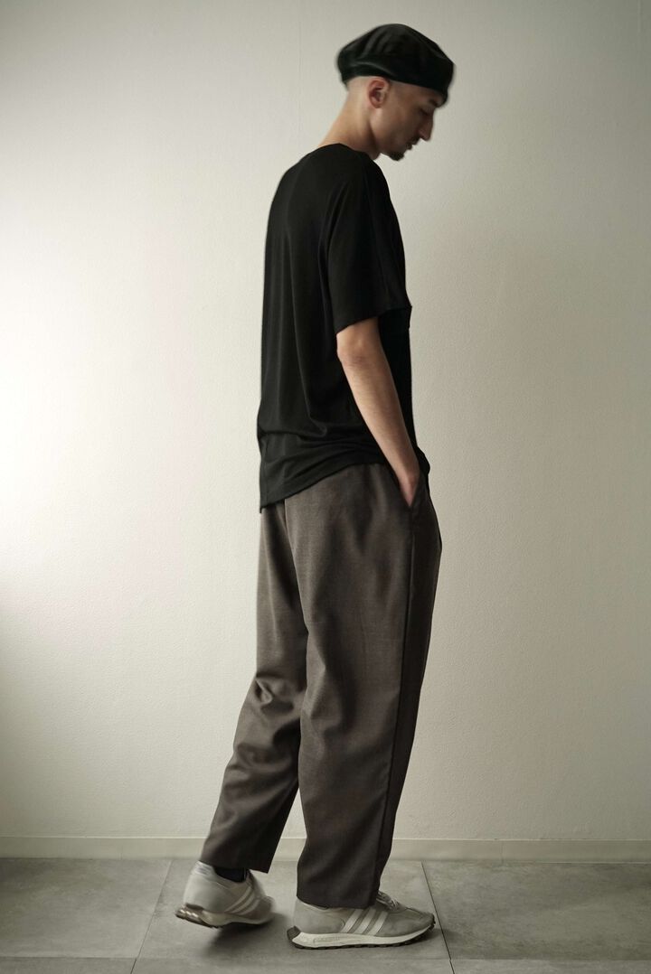 【CAPERTICA】CAP710PT14 Washable Wool/Pe Gaba / P/T Easy Pants_Ⅱ,DUST, medium image number 3
