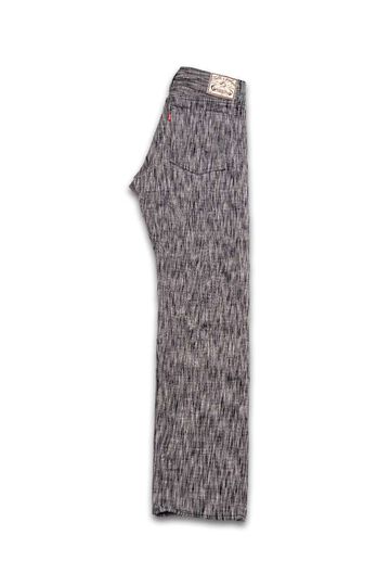 GZ-15SLSTSK-BKGY 15oz Kase Dyed Slim Jeans Black Gray,, small image number 1