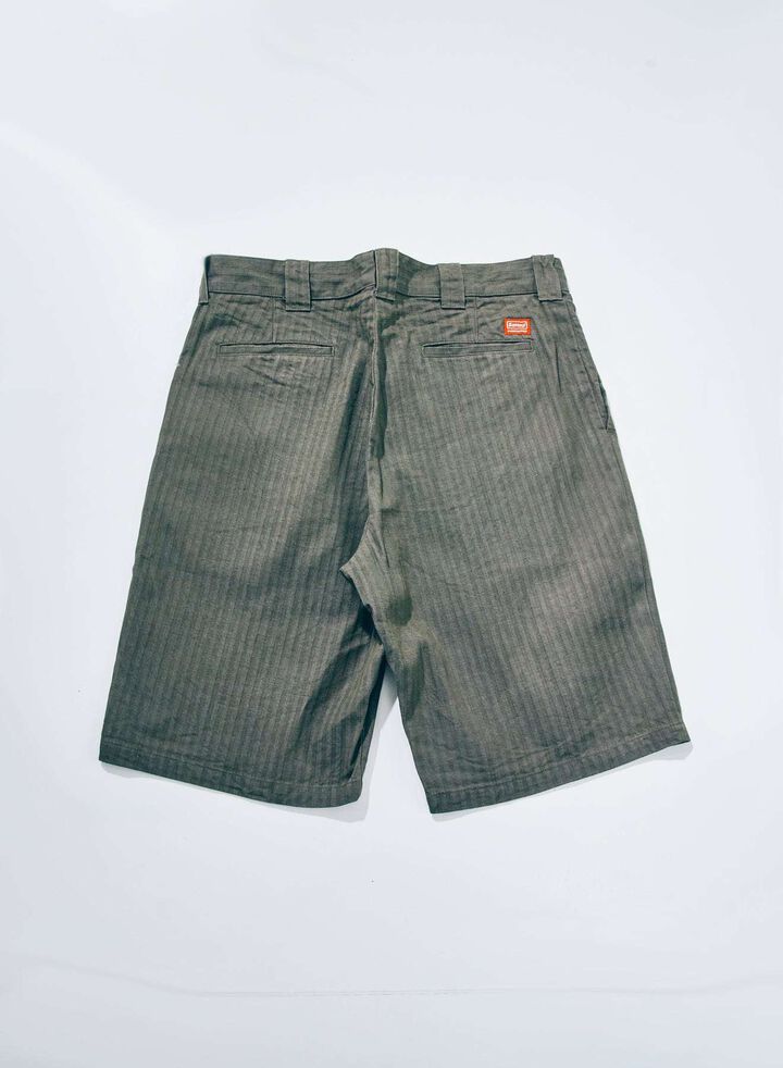 SWC250C-HB 13oz HBT WIDE SHORTS,BLACK, medium image number 16