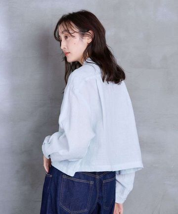 STLS0032 RELAC SHIRT,LIGHT GRAY, small image number 4