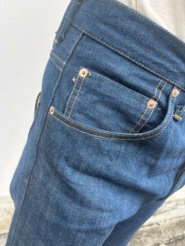 ONI271-OFBD 13.7oz Old Fade Blue Denim Just Right Straight,, small image number 5