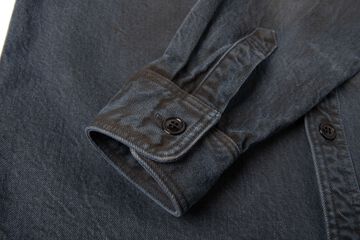 D5745 12oz KASANE NO IROME Denim Shirt,KUROBENI, small image number 6