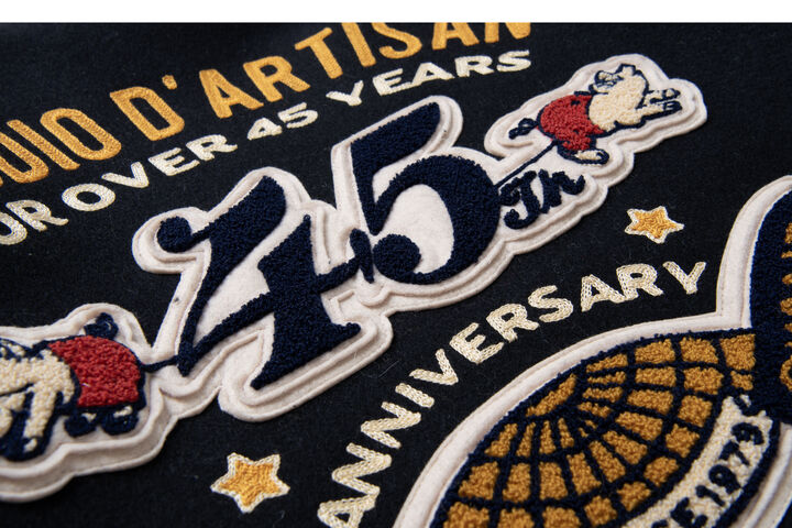 SP-122S 45th Kiryu Stadium Jacket (varsity jacket) with embroidery,, medium image number 8