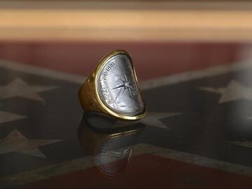 15AO-251BRS Elizabeth Coin With Diamond Ring,, small image number 5