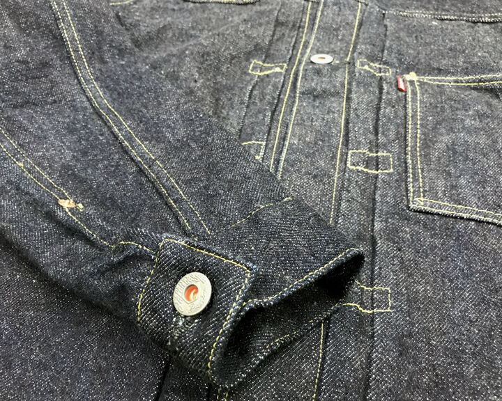 GZ-GJ1ST 16oz WWⅡ1st type denim jacket(One washed)(Right-weave),, medium image number 7