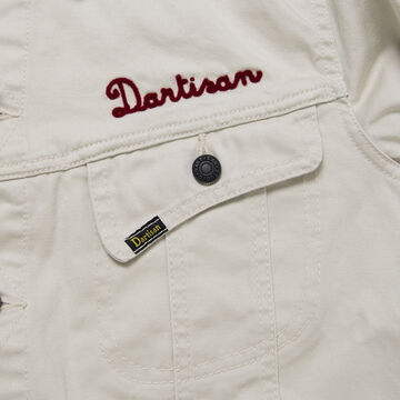 4558S Western Twill Jacket (with embroidery)-BLACK-36,BLACK, small image number 7