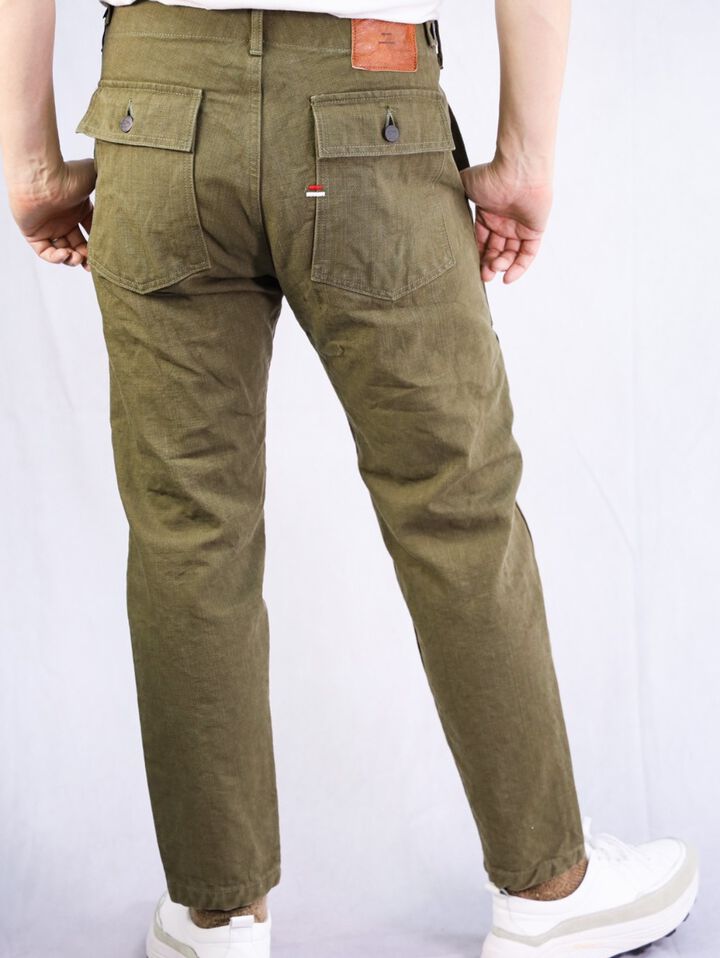 YO0905BKROLV 25oz Utility Pants Olive,, medium image number 5