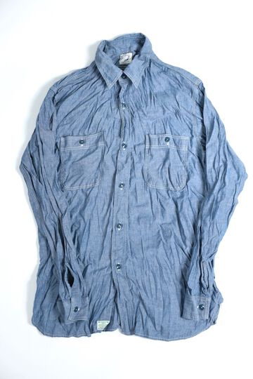 01-8070-84 CHAMBRAY WORK SHIRT,, small image number 1
