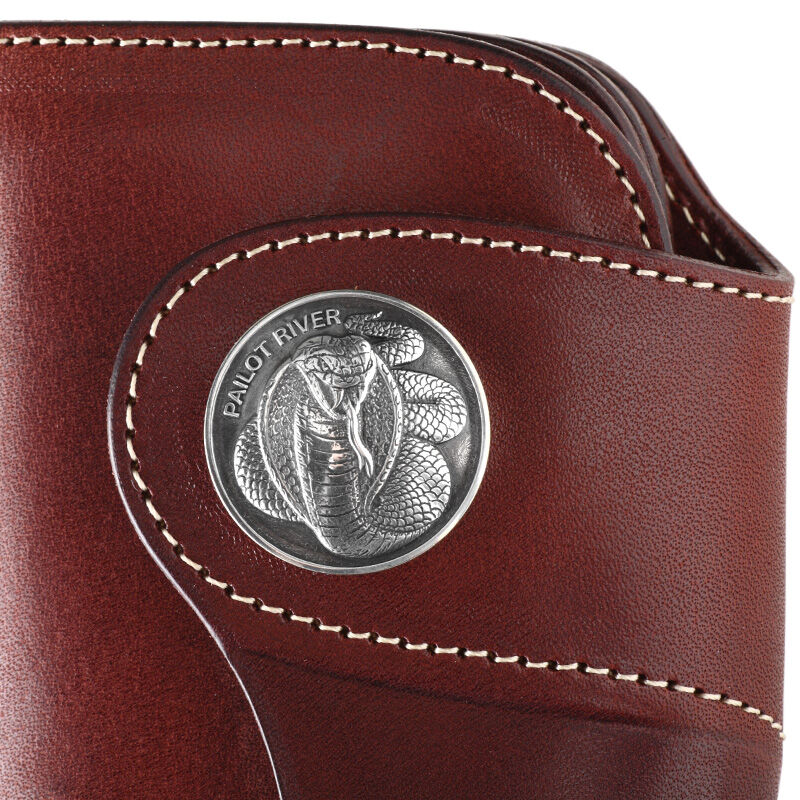 Pailot River Zipper Long Wallet - Okayama Denim