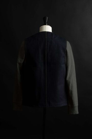 M602G 23OZ M1 HEAVY OZ DENIM VEST,, small image number 1