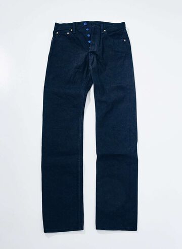 S0710XX-BOB 15oz Aoki Tachikage Black-on-Blue Slim Straight (One Washed),, small image number 1