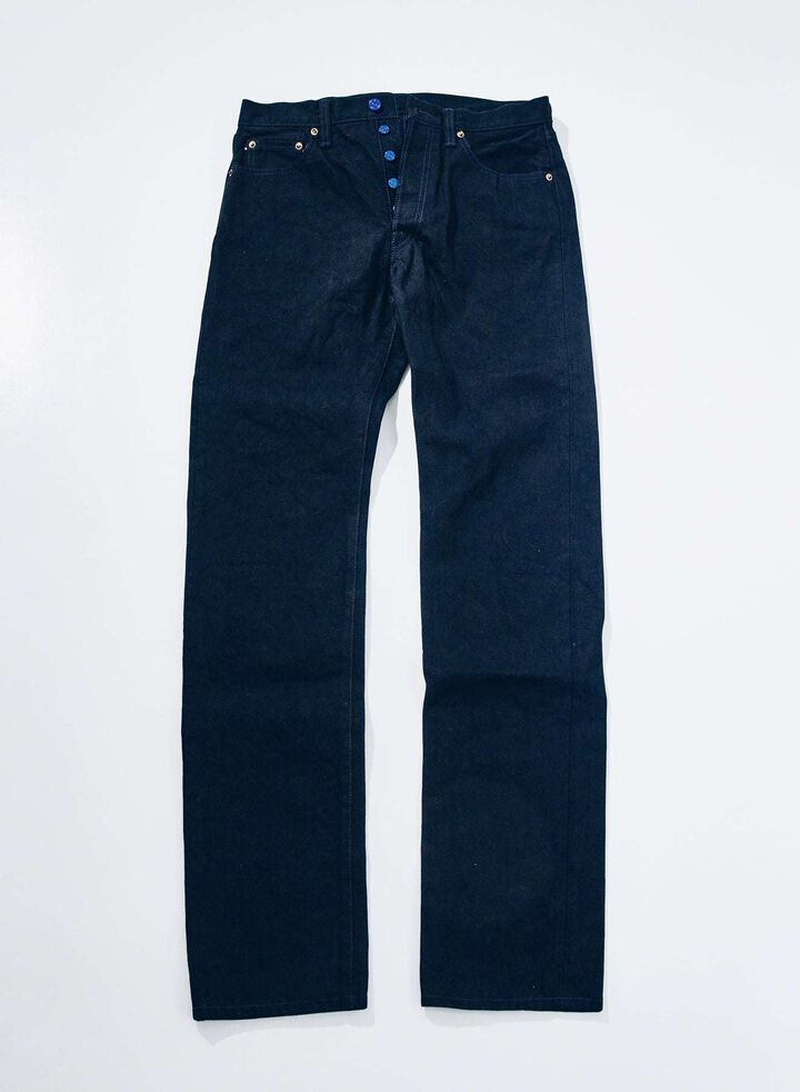 S0710XX-BOB 15oz Aoki Tachikage Black-on-Blue Slim Straight (One Washed),, medium image number 1
