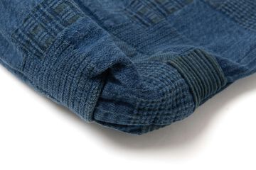 7579 Indigo Jacquard Boro Bag,INDIGO, small image number 3