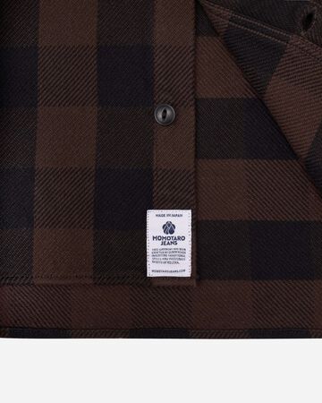 MMLS6002 BLOCK CHECK L/S SHIRT,NAVY, small image number 18