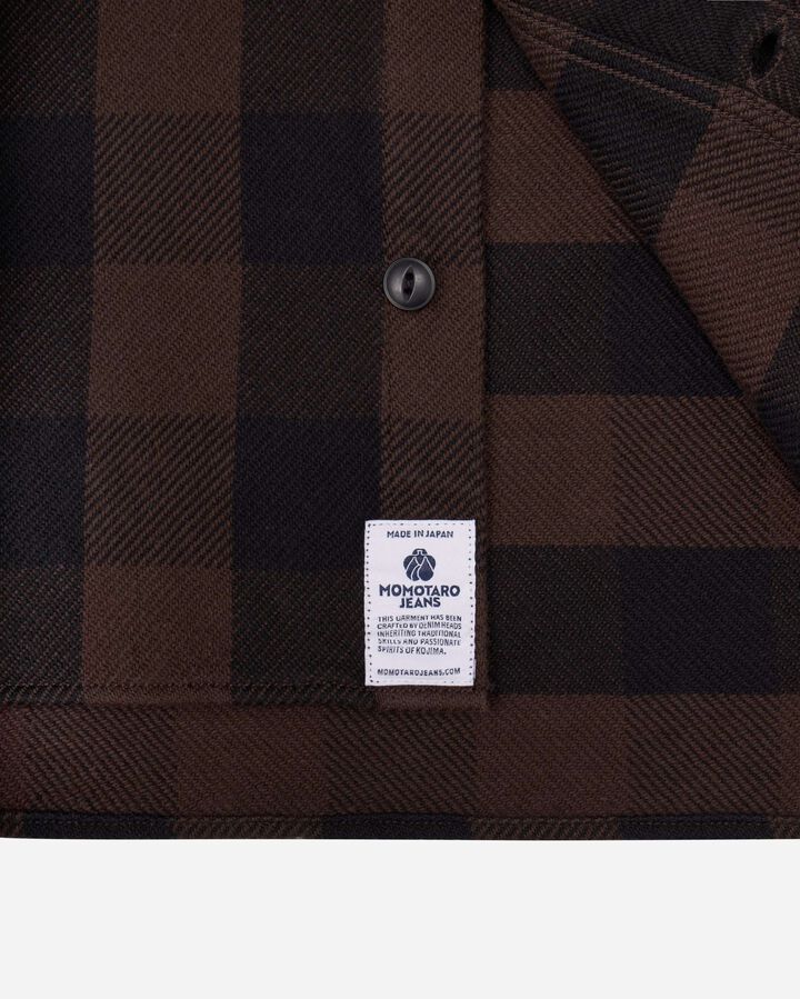 MMLS6002 BLOCK CHECK L/S SHIRT,NAVY, medium image number 18