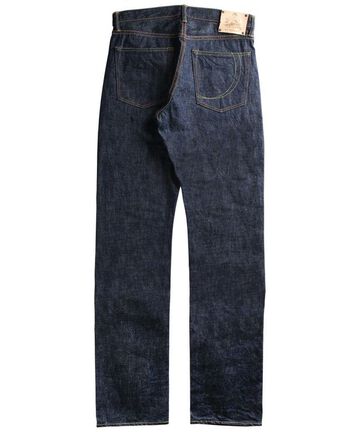 G014-MZ 14.7oz Copper Label Deep Colored Selvedge denim Slim Tapered Zipper fly-One Wash-28,, small image number 6