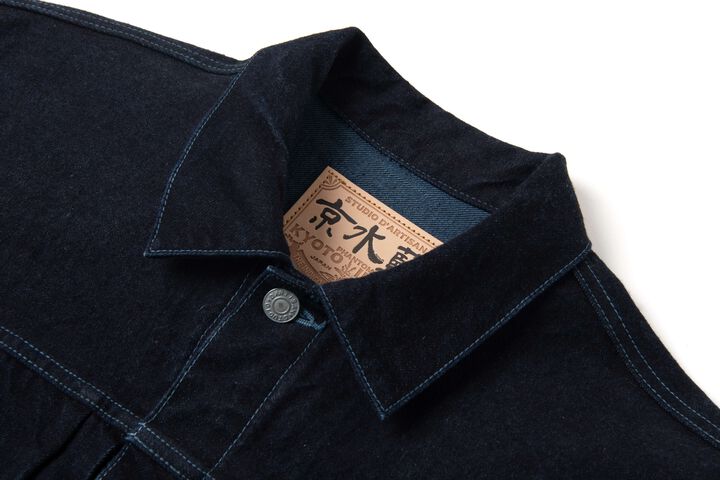 【Pre-Order】D4647 15oz KYOKO AQUA INDIGO Denim Jacket,, medium image number 2