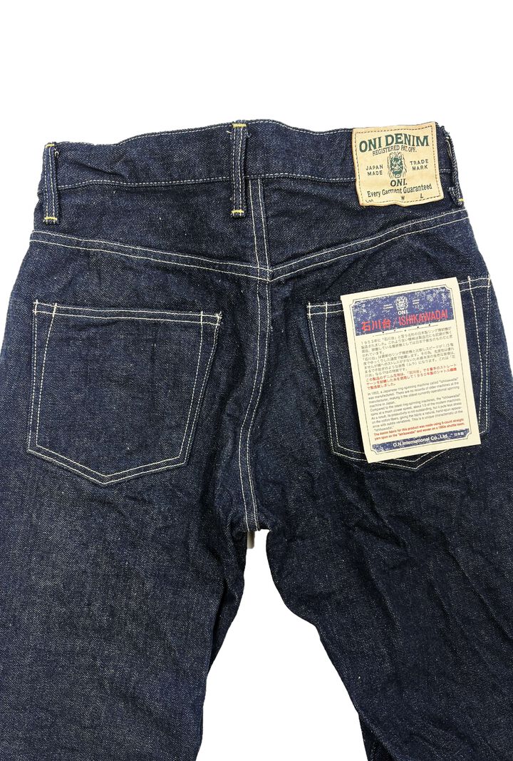 【Restock】ONI200-Ishikawadai 15oz Ishikawadai Denim Wide Straight,, medium image number 2
