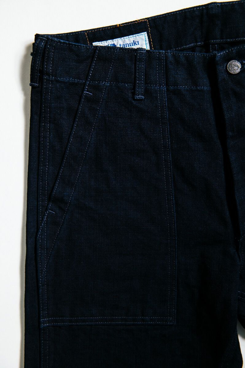 YO0905BKRIND 25oz Utility Pants Indigo