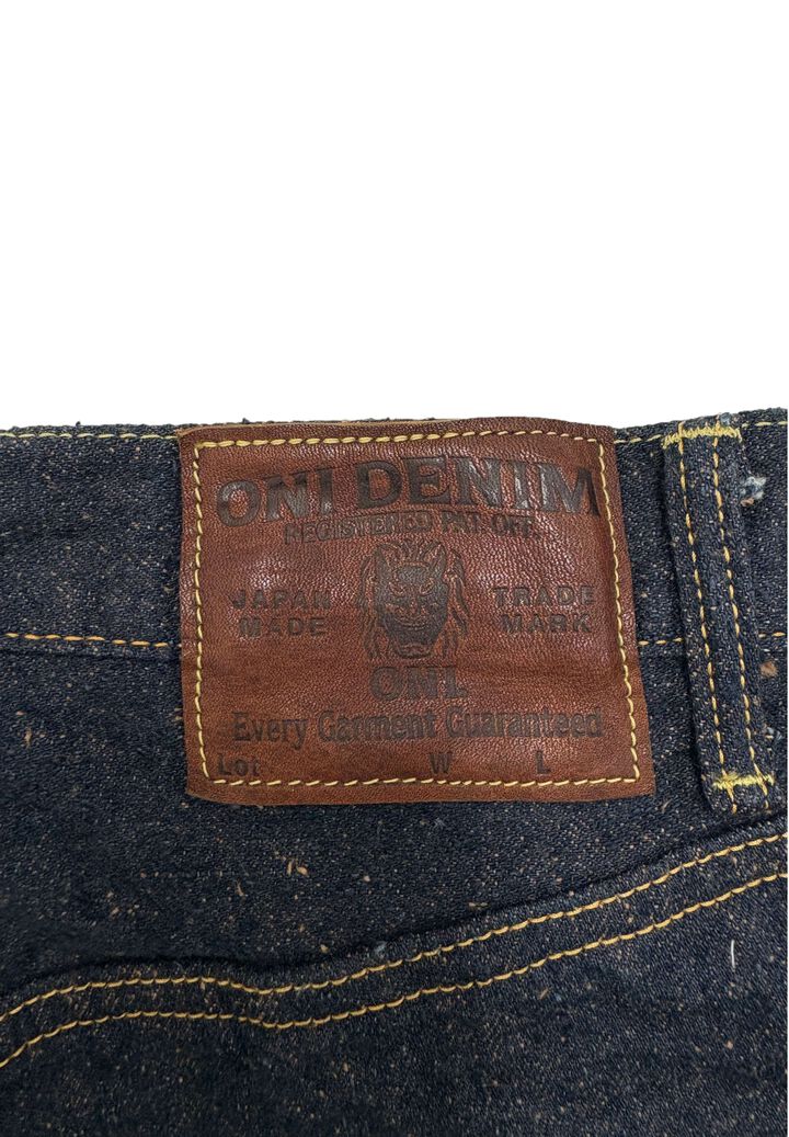 ONI200CCD-MOCA 15oz Crushed Concrete Denim Weft: Moca Wide Straight,, medium image number 9