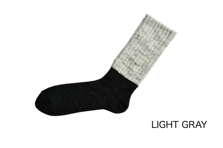NK0704 Mohair Wool Pile Socks-NAVY-M,NAVY, medium image number 1