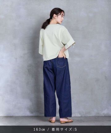 STPT0020 KNEE JEANS 11oz Denim,LID, small image number 5