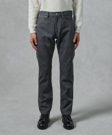 MXJE1100 14oz SELVEDGE GRAY DENIM NARROW TAPERED,, small image number 2