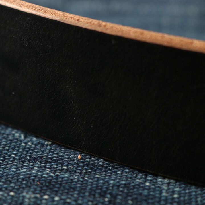 BW-0204 N&J Chromexcel Leather Belt,BLACK, medium image number 4