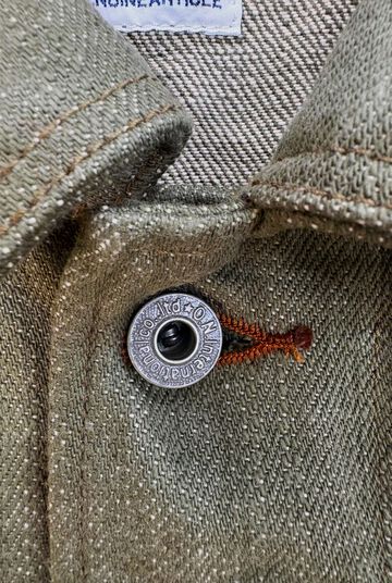 ONI03502-OLD18 18oz Olive Denim Coverall,, small image number 6