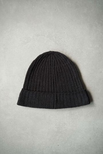 244AC16 Hand Spun Cotton / Knit Cap,CHARCOAL, small image number 1