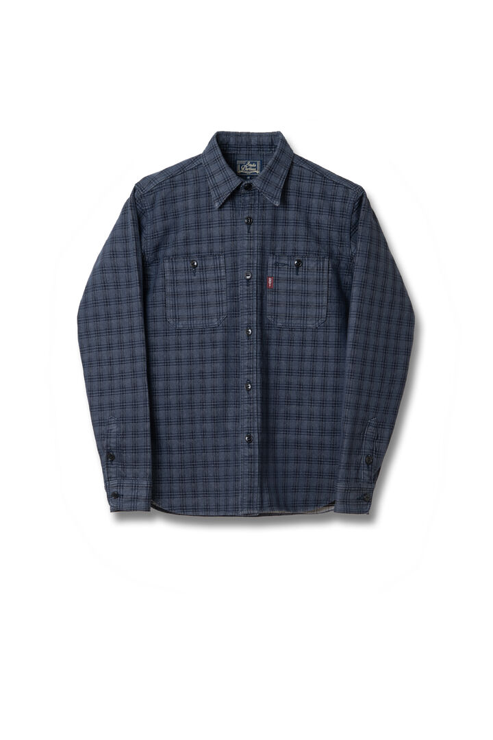 5734 13.0oz Jacquard Check Shirts,, medium