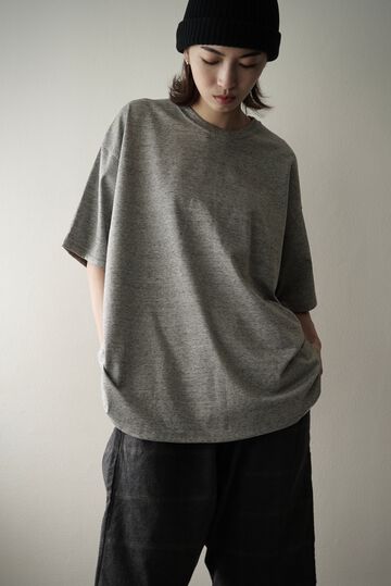 【CAPERTICA】CAP707CS34 Soft Twist Suvin Cotton / Big Tee,WHITE, small image number 13
