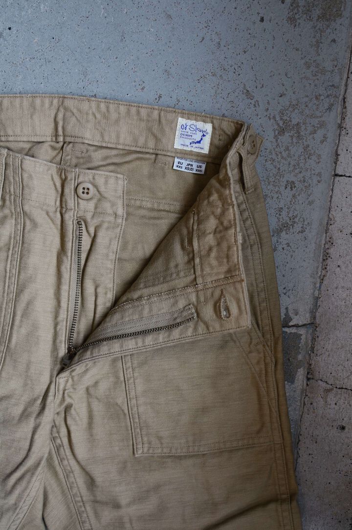01-5032 US ARMY SLIM FIT FATIGUE PANTS (72 Sand Beige),, medium image number 2
