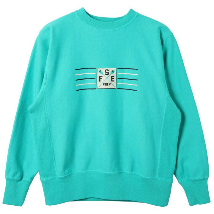 BR-25456 VINTAGE LIKE PRINT SWEATSHIRTS 【FSE CREW】,, medium