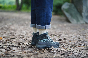 NK0701 WOOL COTTON BOOTS SOCKS IVORY,IVORY, small image number 5