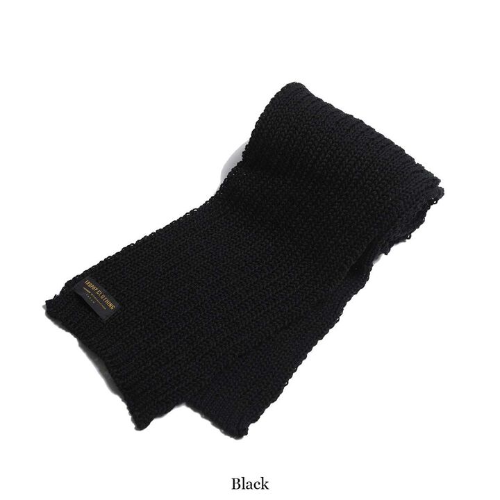 TR24AW-801 Low Gauge Knit Muff (BLACK, BROWN, GRAY),BROWN, medium image number 1