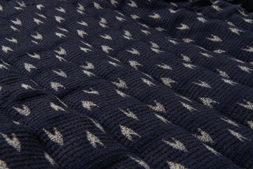 4597 Arrow Kasuri Indigo Sashiko Jacket,INDIGO, small image number 7