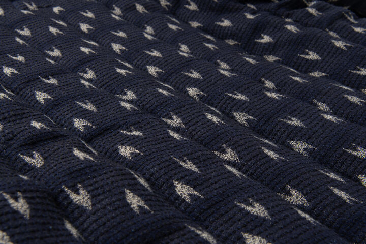 4597 Arrow Kasuri Indigo Sashiko Jacket,INDIGO, medium image number 7