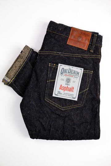 ONI902-Asphalt 20oz Asphalt Denim High Rise Tapered,, small image number 0