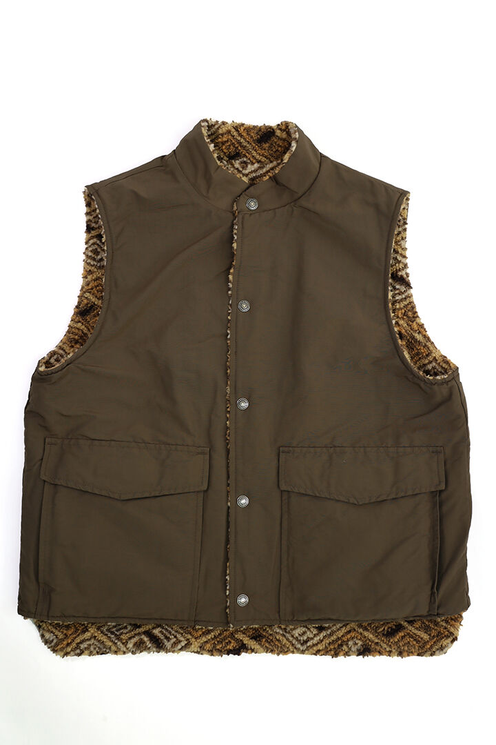 60/40 CLOTH REVERSIBLE VEST (ARMY GREEN) 01-9023-76,, medium