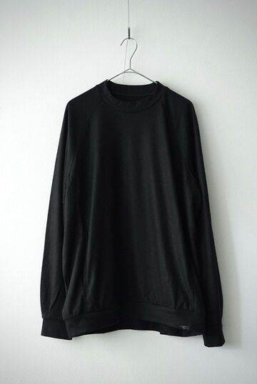 【CAPERTICA】711CS26 Super 140s Washable Wool MW_Jersey Wool Sweat 2026,OLIVE, small image number 5
