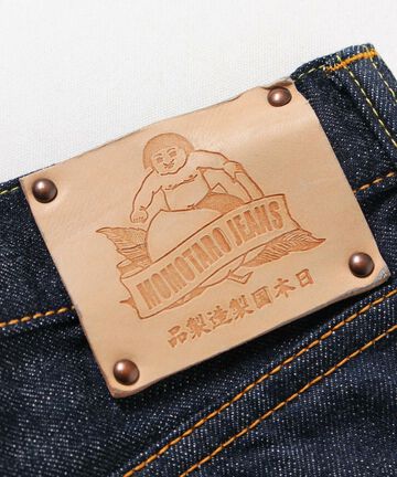 G003-MZ 14.7oz Copper Label Classic Wide Straight Zipper Fly Jeans-One Washed-28,, small image number 12