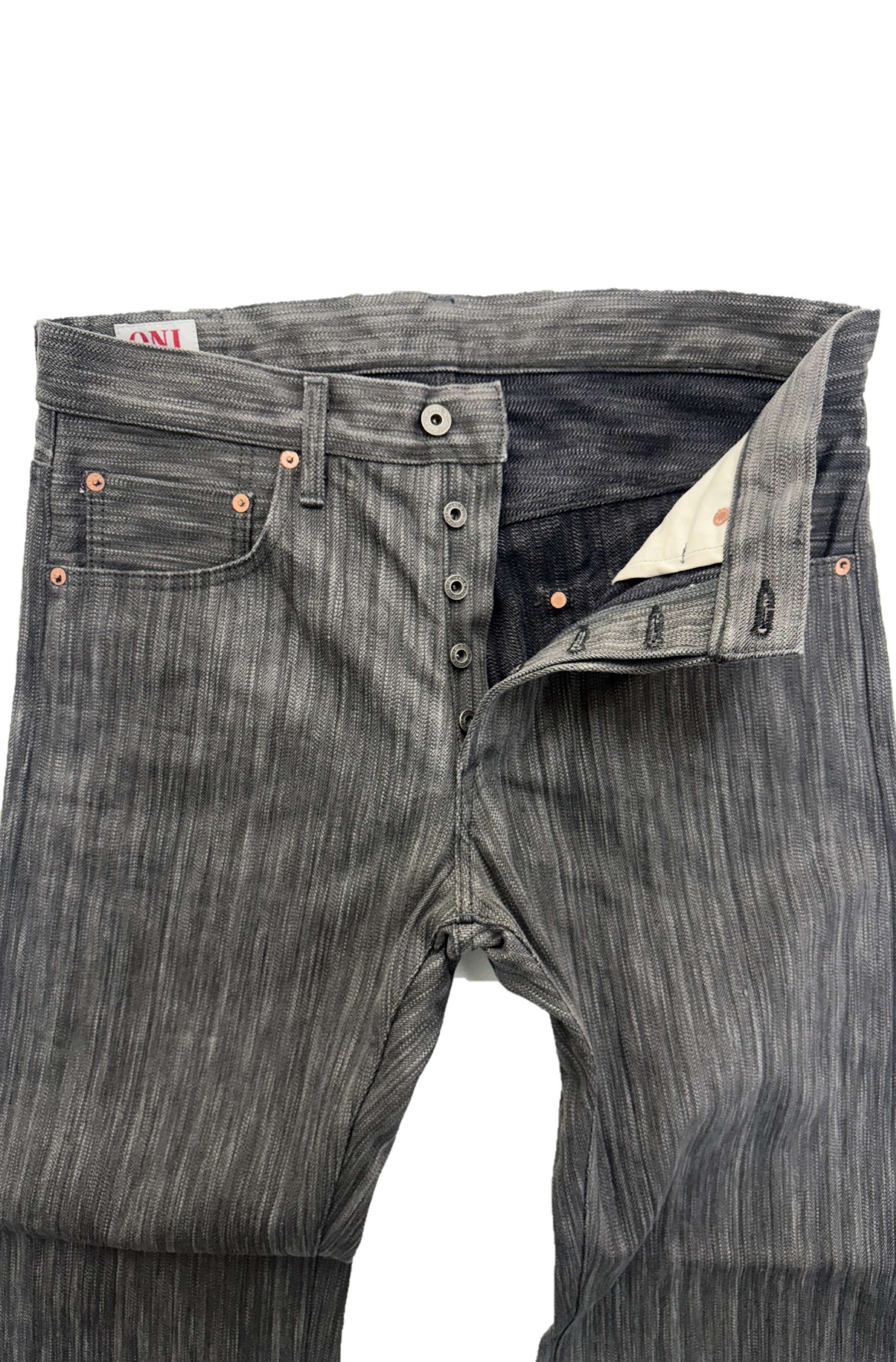Y♢771 Okinawan DENIMIO | ONI275 20oz Awa Sumi x Awa Shoai Denim Regular