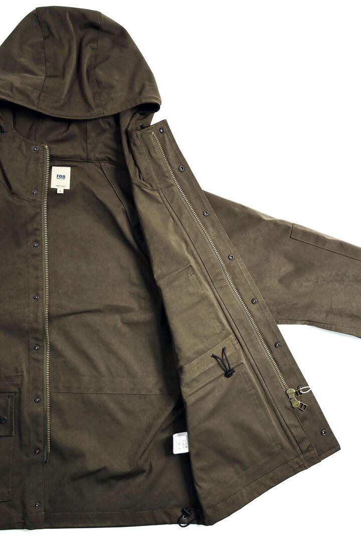 F2453 TRAIL MOUNTAIN PARKA HIGH DENSITY MIL CLOTH,BLACK, medium image number 15