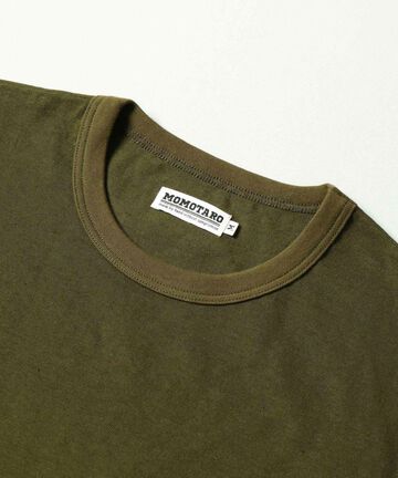 MT003 GTB DENIM POCKET T-SHIRT-OLIVE DRAB-XL,OLIVE DRAB, small image number 8
