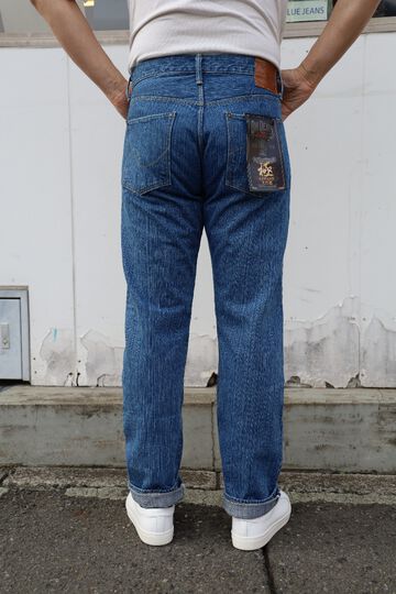 ONI-510-SHMKIWAMI-BO 16oz Natural Indigo Rope Dyed Denim Biological Fade Processing Semi-Handmade Straight-One Washed-29,, small image number 10